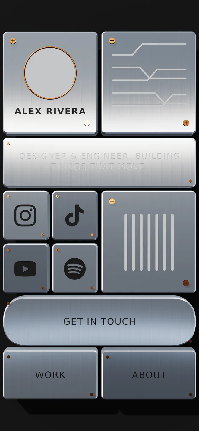 The Bento Machined template